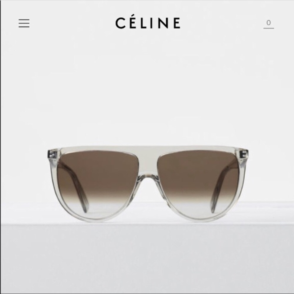 Celine aviator sunglasses in acetate